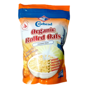 Cowhead Baby Oats Instant Organic Rolled Oats – 500gm