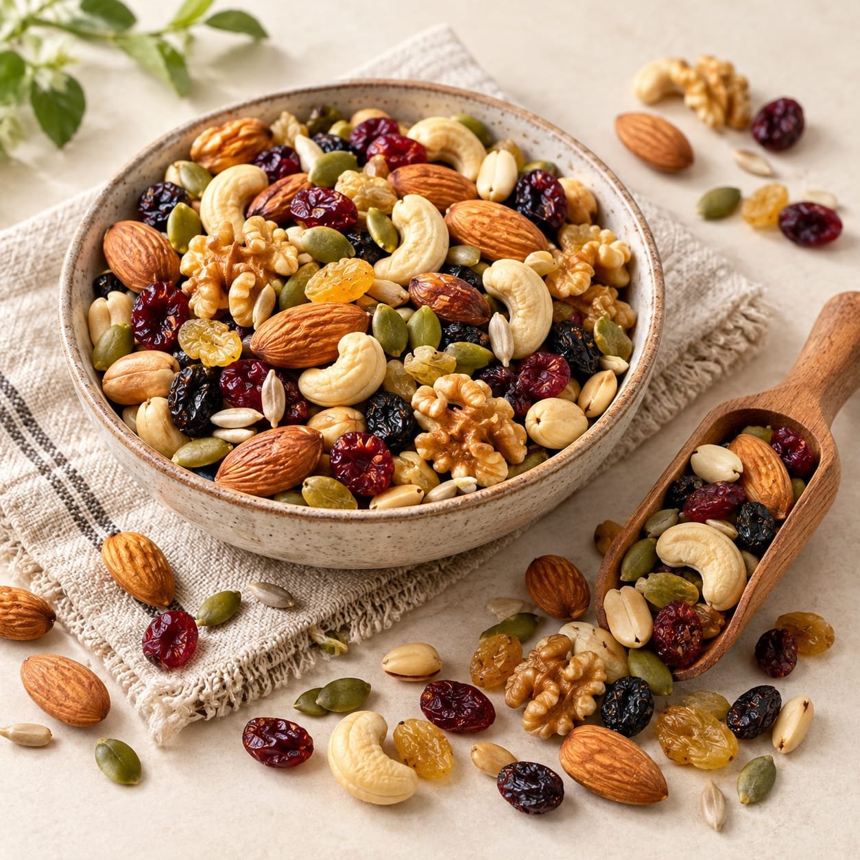 ClickNShop Premium Dry Mix Nuts with almonds, cashews, walnuts, pistachios, raisins, dates and mixed seeds