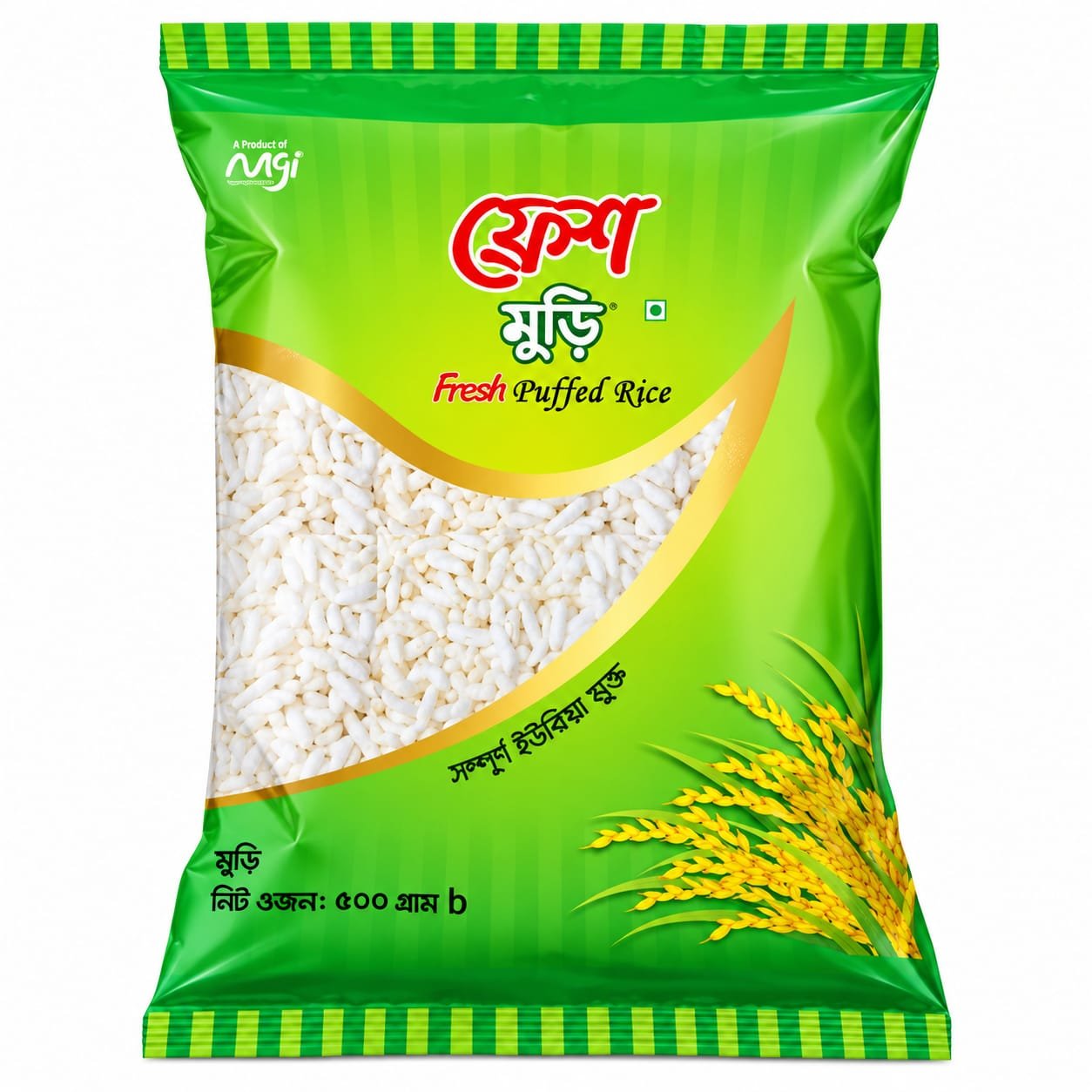 Fresh Puffed Rice Muri 500g packet